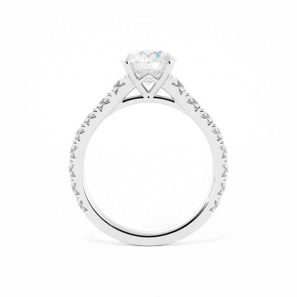Rd Graduated Diamonds In Engagement