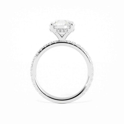 Delicate Diamond Solitaire Ring