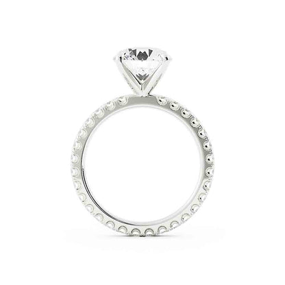 Classic Rd Diamond Engagement Ring