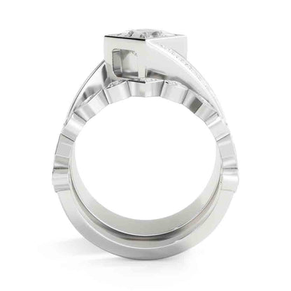 Princess and Round Diamond Set