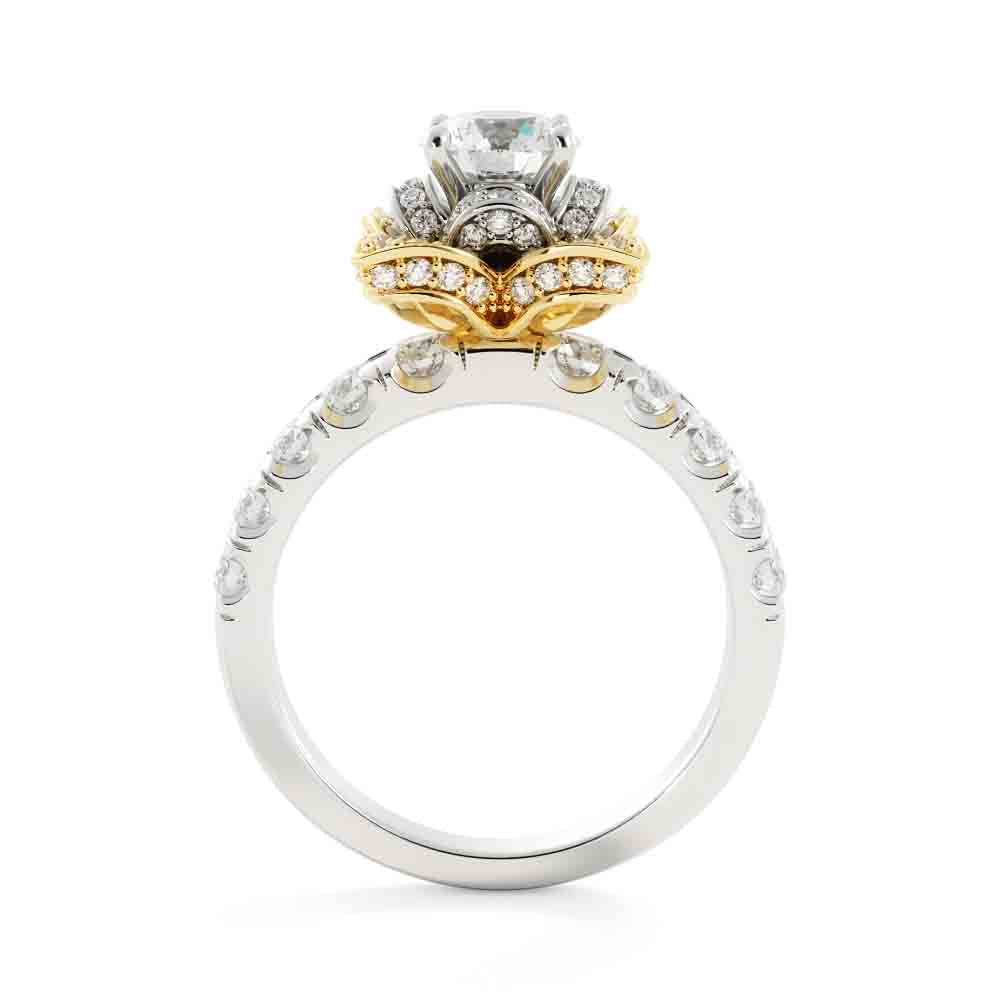 Flower Diamond Ring