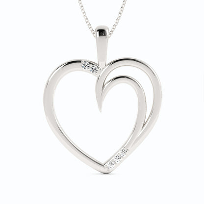 Diamond Heart Pendant