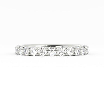 Round Diamond Eternity Band