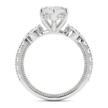 Marquise with Side Stones Diamond Ring