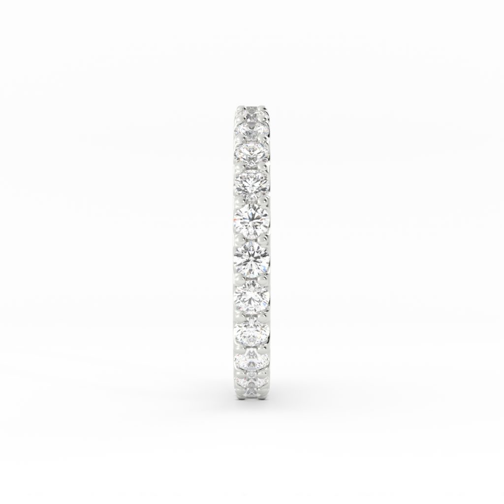 Round Diamond Eternity Band