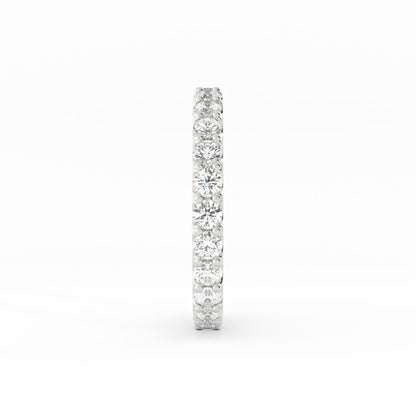 Round Diamond Eternity Band