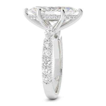 Marquise with Side Stones Diamond Ring