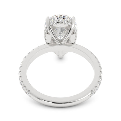 Pear Shaped Laboratory-Grown Diamond Ring