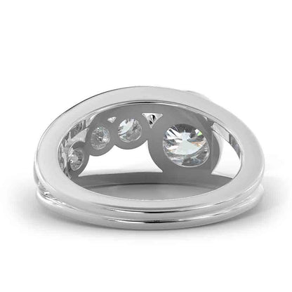 Modern Diamond Ring
