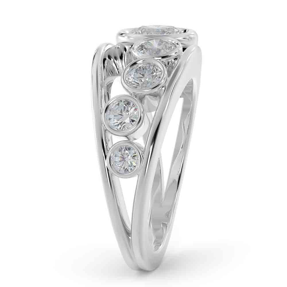 Modern Diamond Ring