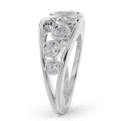 Modern Diamond Ring