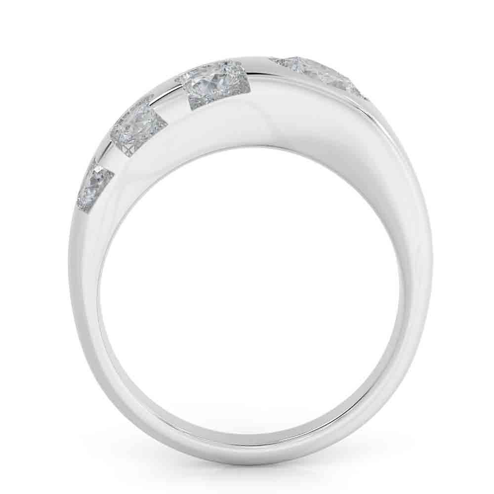 Organic Diamond Ring