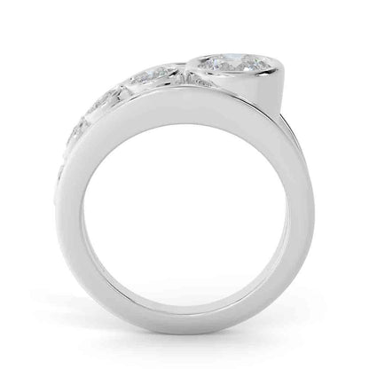 Modern Diamond Ring